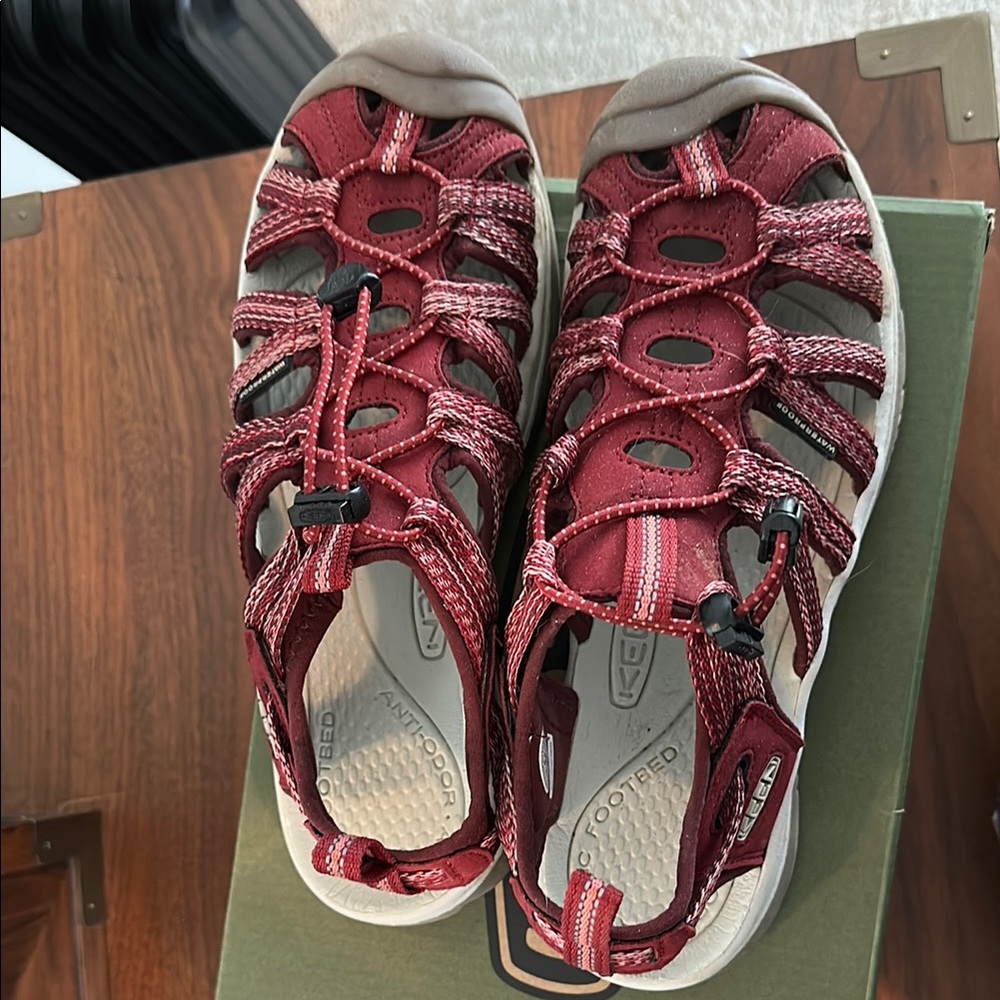 Keen Adult Red Hiking Sandals - Picture 4 of 6